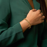 Thick Curb Chain Bracelet