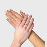 Adjustable Highs and Lows Ring