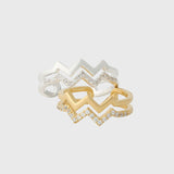 Adjustable Highs and Lows Ring