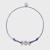 Adjustable Moon Phases Friendship Cord Bracelet
