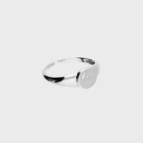 Adjustable Cubic Zirconia Star Signet Ring