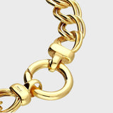 Double Link Curb Chain Bracelet