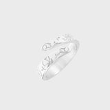 Adjustable Butterfly Ring
