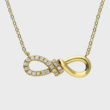 Crystal Infinity Necklace