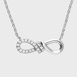 Crystal Infinity Necklace