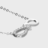 Crystal Infinity Necklace
