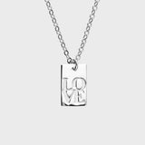 Love Tag Necklace