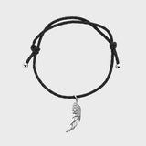 Adjustable Angel Wing Bracelet