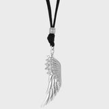 Adjustable Angel Wing Feather Necklace