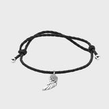 Adjustable Angel Wing Bracelet