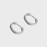Crystal Huggie Earrings