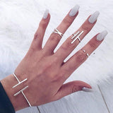 Adjustable Claw Midi Ring