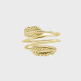 Adjustable Moment Feather Ring