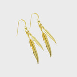 Dual Plume Earrings