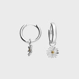 Daisy Huggie Earrings