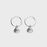Shell Huggie Earrings