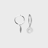Sun Huggie Earrings
