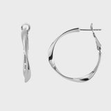 Twisted Hoop Earrings