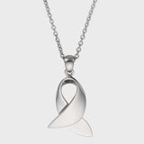 Silver Wave Necklace