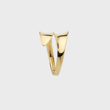 9ct Gold Adjustable Wave Ring