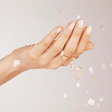 9ct Yellow Gold Adjustable Plume Ring