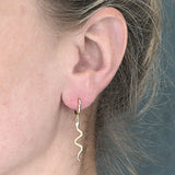 Snake Huggie Earrings