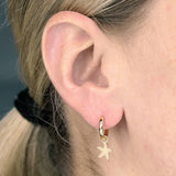 Starfish Huggie Earrings