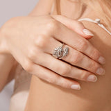 Adjustable Comfort Feather Ring
