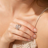 Adjustable Comfort Feather Ring