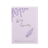FIYAH Sympathy Card