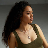Silver Wave Necklace