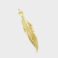 Dual Plume Necklace