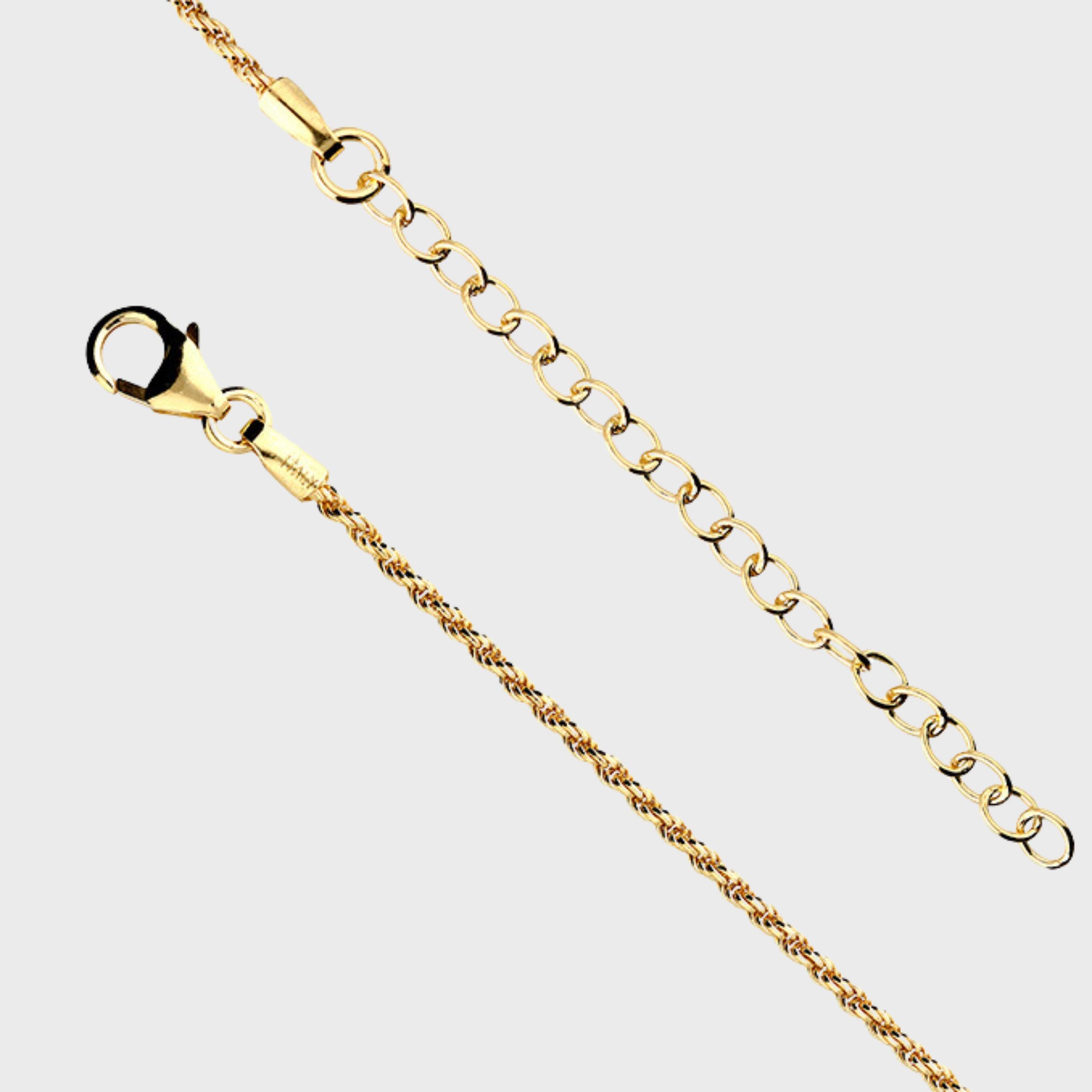 Delicate Rope Chain Necklace – FIYAH