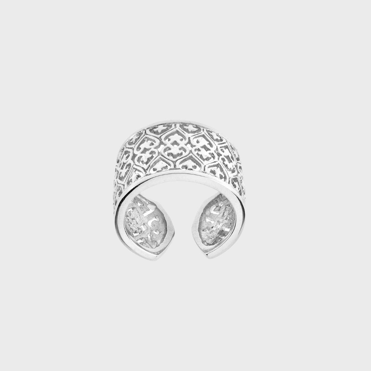 Silver Have Heart Ring - Adjustable Size Hearts Ring | FIYAH