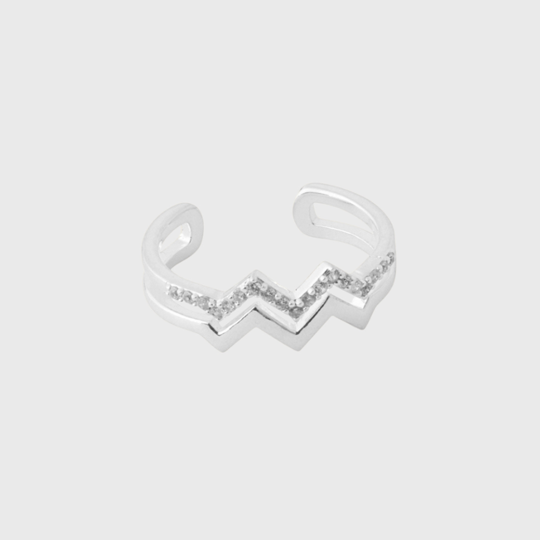 Adjustable Highs Lows Ring