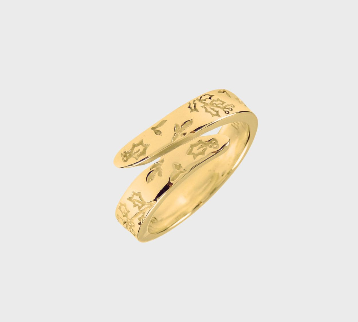 Adjustable Birth Flower Ring