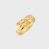 Adjustable Birth Flower Ring