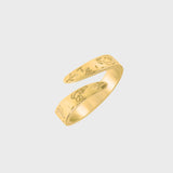 Adjustable Birth Flower Ring