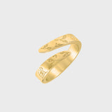 Adjustable Birth Flower Ring