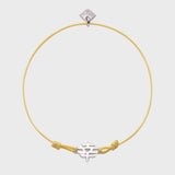 Adjustable Happiness Friendship Cord Bracelet