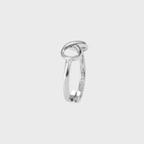 Adjustable Silver Infinity Ring