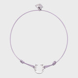 Adjustable Lucky Horseshoe Friendship Cord Bracelet