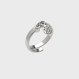 Adjustable Paw Print Ring
