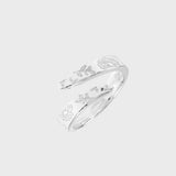 Adjustable Birth Flower Ring
