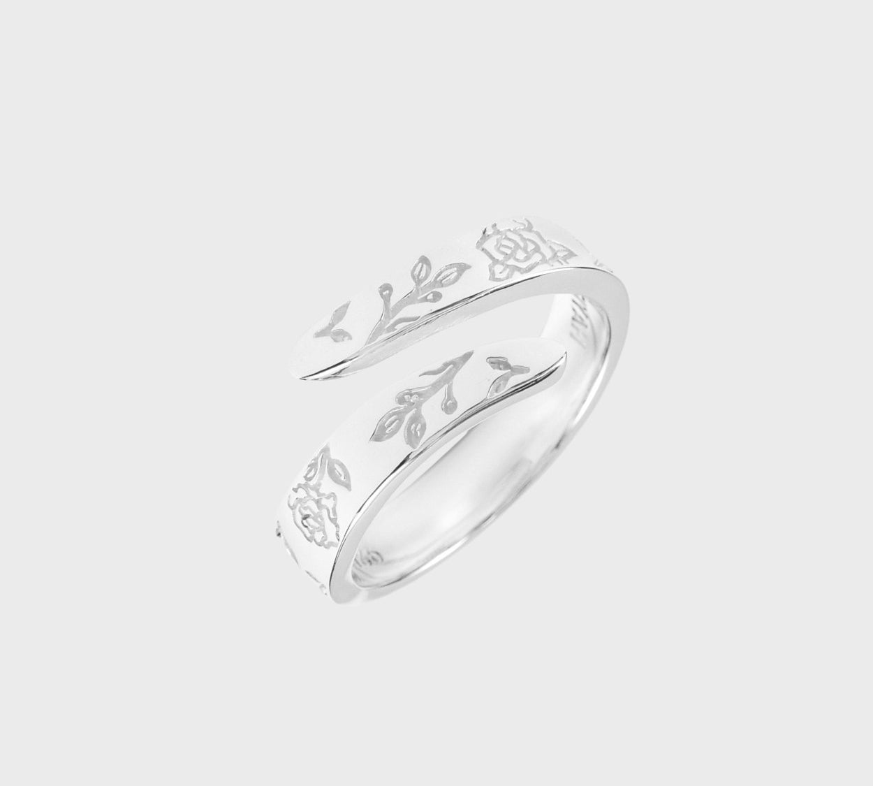 Adjustable Birth Flower Ring