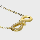 Crystal Infinity Necklace