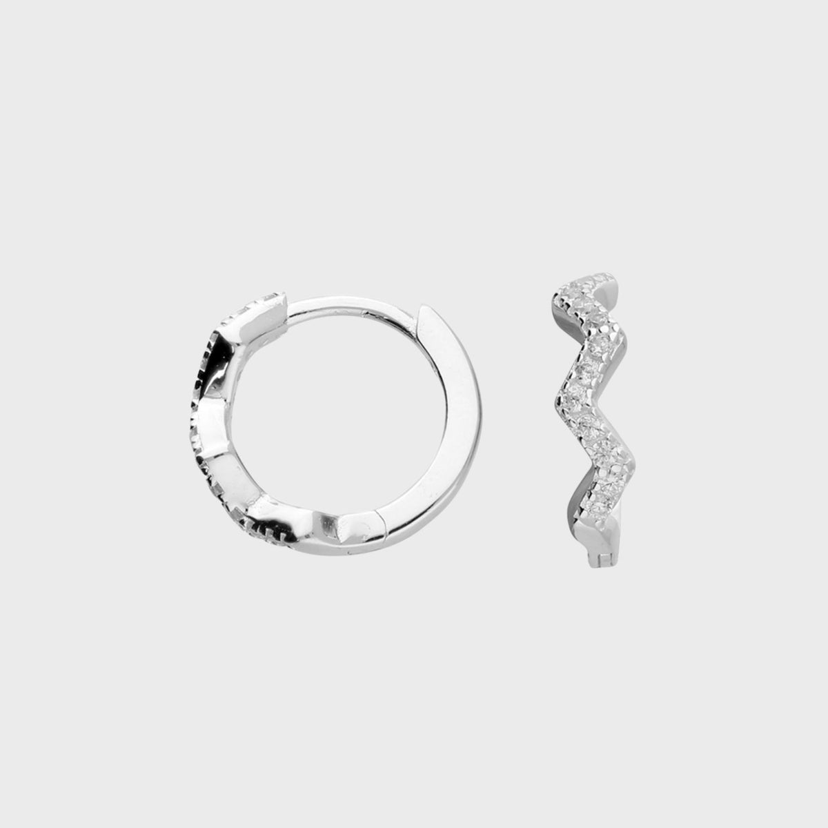 Highs Lows Huggie Earrings