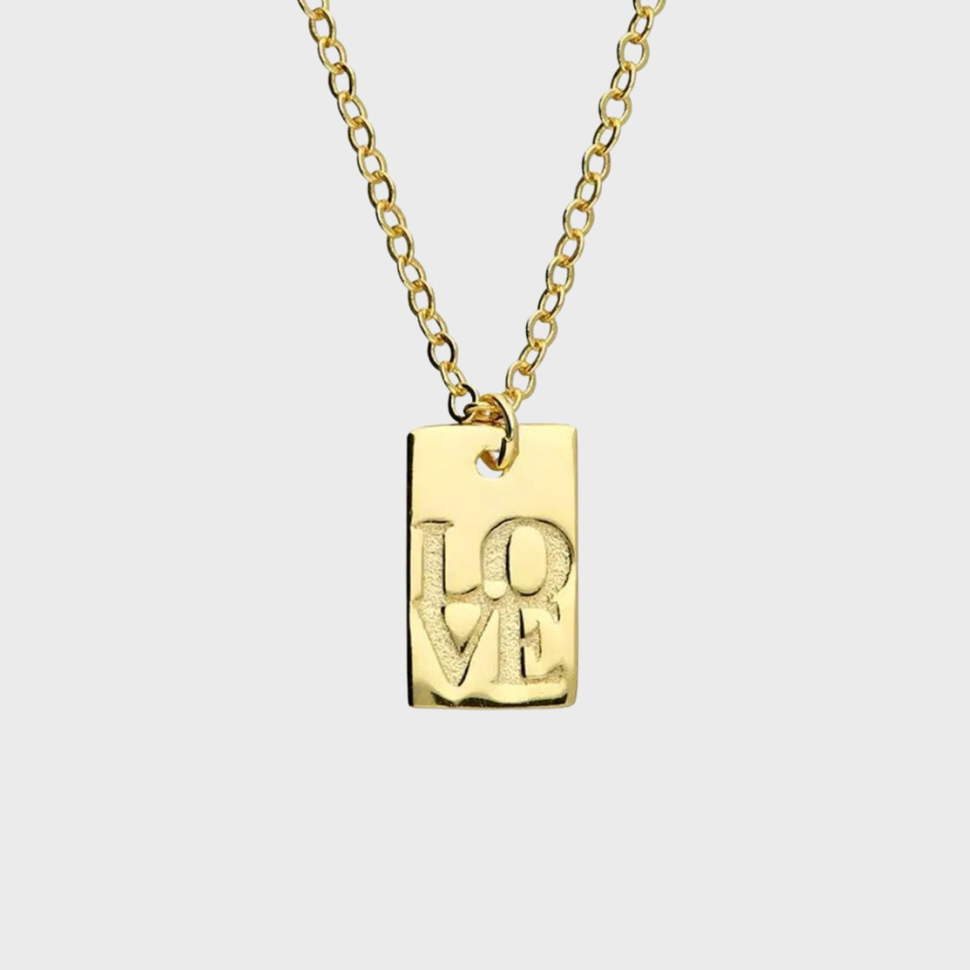 Love Tag Necklace