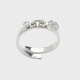 Adjustable Paw Print Ring