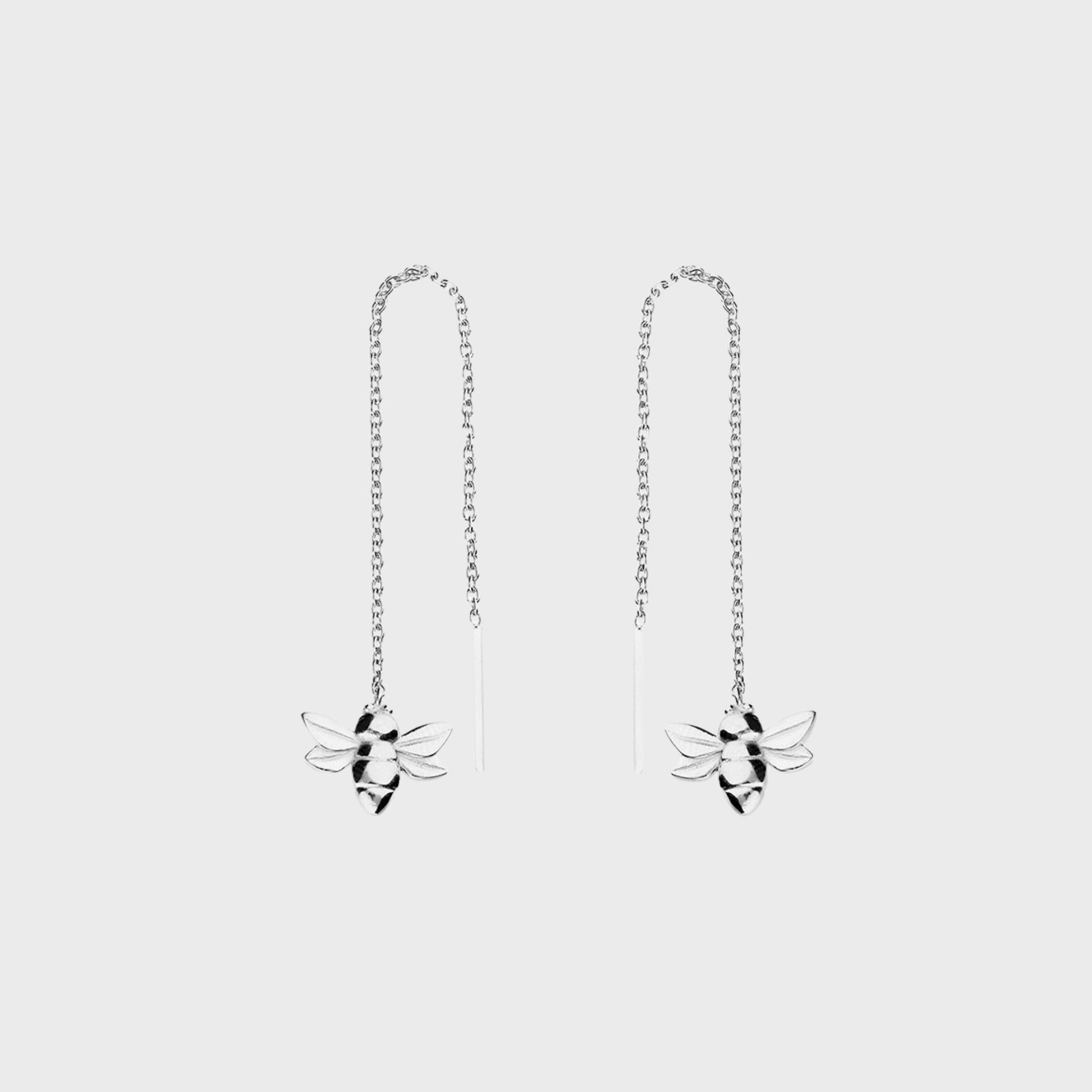 Worker Bee Pull Through Earrings